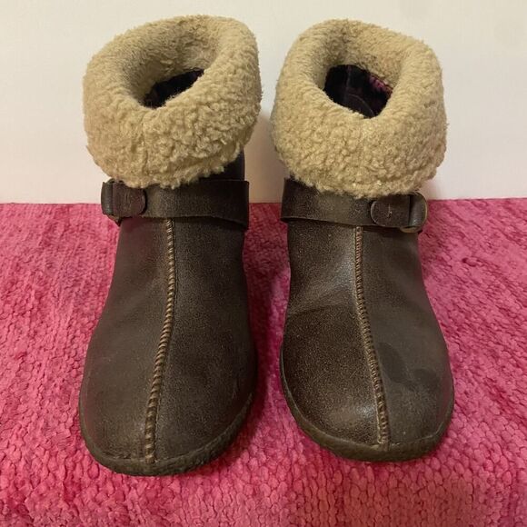 Timberland Earthkeepers Bayden Leather Ankle Boots Brown Size 9 - Picture 2 of 11